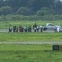 Pesawat TNI AL Bonanza G36 Crash Landing di Juanda, Awak Selamat dan Hanya Alami Kerusakan Ringan