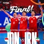Adu Ranking Timnas Futsal Indonesia vs Iran Jelang Final Piala Asia Futsal 2026