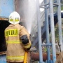 IPA PAM JAYA Terbakar! Api Lahap Bak Penampungan Air di Muara Karang, Diduga Akibat Percikan Las