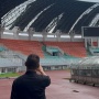 Usai Diterjang Puting Beliung, Pertandingan Garudayaksa vs Persekat Tetap di Stadion Pakansari