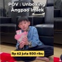 Unboxing Angpau Imlek Dapat Rp200 Juta, Ryu Kintaro Tetap Kecewa: Gak Dapat Iphone 17