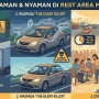 Jangan Asal Berhenti! Ini 3 Rahasia Istirahat Aman di Rest Area Agar Mudik Tetap Selamat