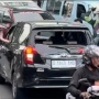 Kronologi Pemobil Calya Hitam Ugal-ugalan Lawan Arah di Gunung Sahari, Ternyata Pelatnya Palsu