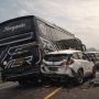 6 Fakta Kecelakaan Bus Haryanto Tabrak 5 Mobil Pemudik di Tol Batang