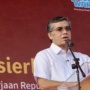 Menaker Melepas Mudik Gratis Pelaku Usaha Warmindo