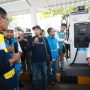 Puncak Arus Mudik, Kementerian ESDM dan PLN Cek Operasional SPKLU Dalam Melayani Pemudik EV