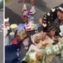 Bak di Tempat Wisata! Pemudik Asyik Piknik di Bahu Jalan, Petugas Langsung Turun Tangan