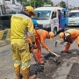 Bina Marga Jaksel Perbaiki Jalan Berlubang di Ragunan, Warga: Mudah-mudahan Bertahan Lama