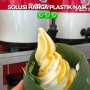 Daun Pisang Jadi Tren, Toko Es Krim Ini Mendadak Kreatif Efek Harga Plastik Naik