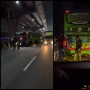 Dikawal Ketat! Bus Rombongan Bonek Dipastikan Aman Keluar Tol Cikatama Usai Diserang Batu-Petasan