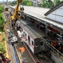Kondisi Pasca Kecelakaan KA Argo Bromo di Bekasi Timur