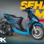 Atenx Katros Ubah Mio 2003 Jadi Motor Listrik, Tenaga Setara Motor 400 cc!