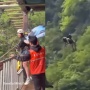 Video Detik-Detik Mencekam, Perempuan Meninggal Dunia Usai Jatuh dari Flying Fox