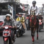 Unik! ASN Tasikmalaya Naik Kuda ke Kantor untuk Hemat BBM