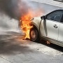 Viral Wuling Binguo Hangus Terbakar saat Sedang Parkir