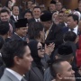 Diiringi Lagu Maju Tak Gentar, Prabowo Disambut Tepuk Tangan Meriah Anggota Dewan di Paripurna DPR