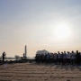 Lautan Jamaah Warnai Shalat Idul Adha di Pantai Ancol