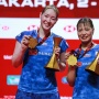 Fukushima/Matsumoto Terpukau Dukungan Penonton Istora Usai Juara Indonesia Open 2026