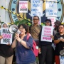 MBG Watch Segel Kantor BGN, Tuntut Evaluasi Total Program Makan Bergizi Gratis