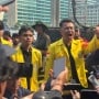 Ngotot Mau Demo di Bundaran HI Meski Dihadang Aparat, Mahasiswa: Istana dan DPR Tak Mendengar Kami!