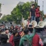Mau Aksi di Patung Kuda, Mahasiswa UBK Sempat Dihadang di Tugu Tani