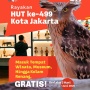 Daftar Promo HUT Jakarta 2026, Liburan Gratis di Jakarta Tanpa Perlu KTP DKI