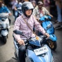 Wapres Gibran Rakabuming Gunakan Motor Listrik saat Lakukan Kunjungan di Tanah Papua