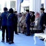 Prabowo Beri Hormat ke Jokowi di HUT ke-80 Bhayangkara