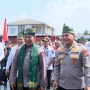 Tembus 110 Unit, Kapolri Resmikan Jembatan Merah Putih Presisi di Riau