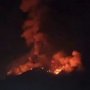 Gunung Karangetang Erupsi, Lontarkan Material Bikin Langit Siau Membara