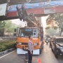 Sopir Truk Crane Tabrak JPO Tendean Diduga Tak Pahami Tinggi Kendaraan