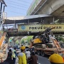 Tiang Copot Usai Dihantam Truk! JPO Tendean Harus Dibongkar Total, Arus ke Blok M Bakal Ditutup