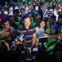 AHY dan Merry Riana Hadir Bersama Sahabat Ojol, Nobar Piala Dunia 2026
