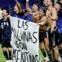 Selebrasi Argentina Picu Kontroversi, Apa Makna Spanduk Las Malvinas?