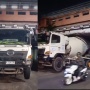 Sopir Main HP, Truk Molen Terjepit di Jembatan Matraman Sampai Ban Harus Dikempiskan