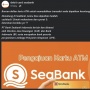 Hoaks Pendaftaran Kartu Debit SeaBank Berhadiah di Facebook