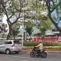 Pagar Tinggi Mal Kota Kasablanka Kini Lenyap, Berganti Dekorasi HUT RI
