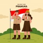 8 Yel-Yel Pramuka Paling Lucu dan Heboh Pakai Nada Lagu Anak, Dijamin Seru dan Bikin Semangat!