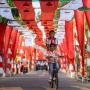 Sambut HUT RI ke-81, Merah Putih 500 Meter Membentang di Bekasi