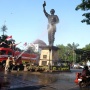 Jelang HUT RI, Ikon Pahlawan Solo Ini Dipoles hingga Bersih