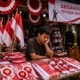 Semarak Kemerdekaan Tak Lagi Ramai di Lapak Pedagang, Penjualan Anjlok hingga 75 Persen