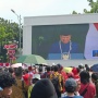 Jalan Merdeka Utara Jadi Lautan Merah, Ribuan Warga Antusias Rayakan HUT ke-81 RI