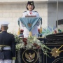 Momen Bendera Pusaka Diarak dari Monas ke Istana Merdeka
