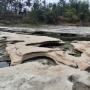 Korban FOMO Merapat! Eksotisnya Wajah Sungai Bogowonto Purworejo Saat Surut