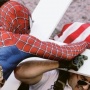 Bukan Adegan Film! Aksi Spiderman Lompat dan Hantam Jake Lang Pelaku Pembakar Al Quran