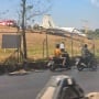 Jet Tempur Sukhoi TNI AU Tergelincir Nyaris Hantam Jalan Raya di Maros