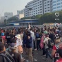Dikawal Ratusan Ojol, Botok Tiba di Gedung DPR