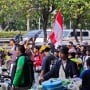 Warga Pati Bubar, Mahasiswa hingga Pelajar Lanjutkan Aksi di Depan DPR