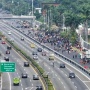 Wanda Hamidah Bagikan 300 Nasi Kotak di Tengah Demo DPR