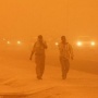 Penampakan Langit Suriah Mendadak Jadi Merah! Jarak Padang Nol Akibat Fenomena Alam